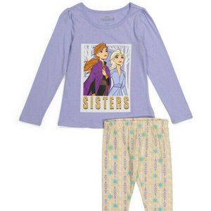 DISNEY Little Girls Frozen 2 Legging Set